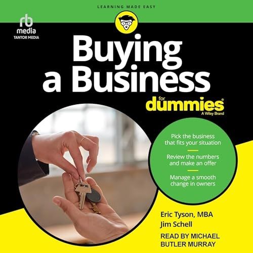 Buying a Business for Dummies-By Eric Tyson-MP3 Audio Book on CD.