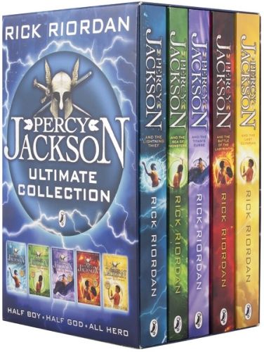 Percy Jackson and The Olympians-By Rick Riordan